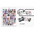 3D Nail Stickers - CA-364